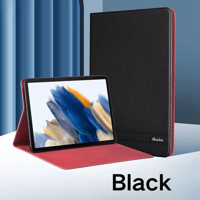 Load image into Gallery viewer, Samsung Galaxy Tab A9 2023 8.7" (SM-X110/X115) - Soft Full Cover Genuine Leather Slim Flip Cover Case - i-Station Mobile Phone & Electronic Device Repair and Accessories