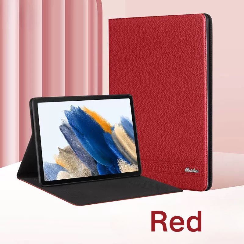Load image into Gallery viewer, Samsung Galaxy Tab A9 2023 8.7" (SM-X110/X115) - Soft Full Cover Genuine Leather Slim Flip Cover Case - i-Station Mobile Phone & Electronic Device Repair and Accessories