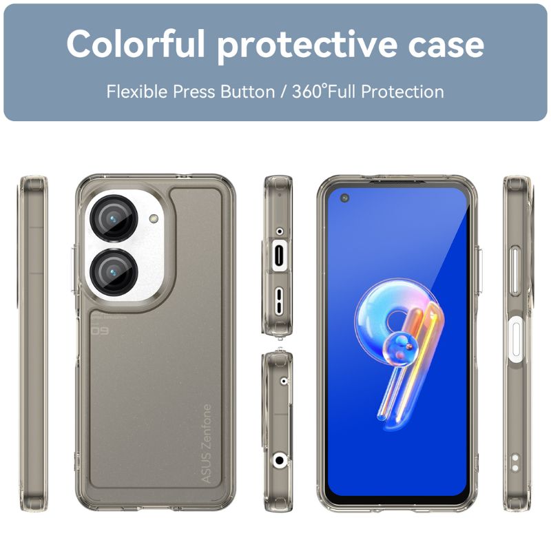 Cargue la imagen en el visor de la galería, ASUS Zenfone 9 - TPU Air Cushion Shockproof Essentials Series Soft Case - Polar Tech Australia