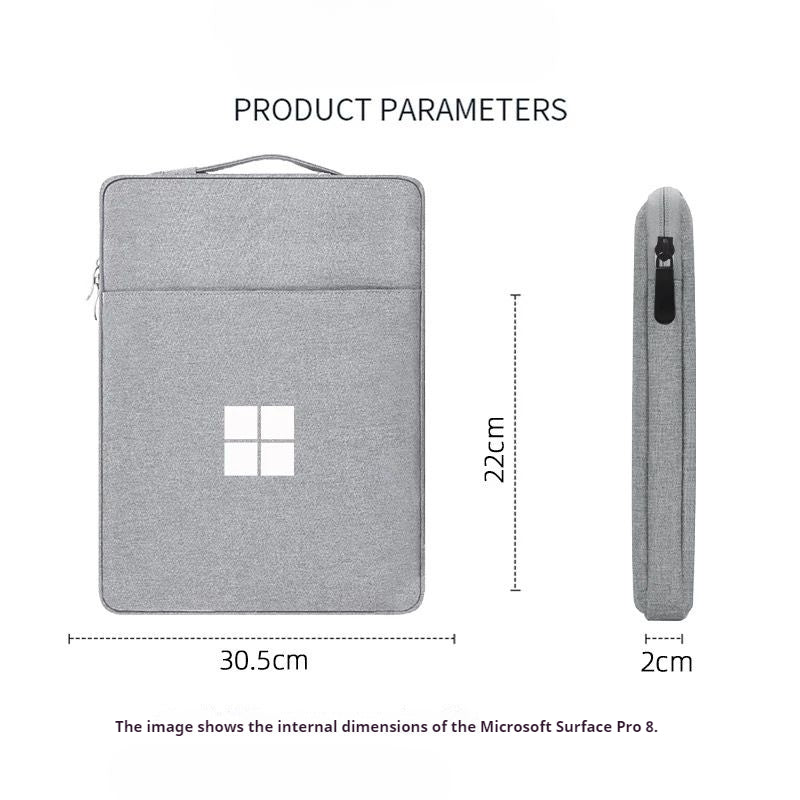 Chargez l'image dans la visionneuse de la galerie, Microsoft Surface Pro 4/5/6/7 - Business Handbag Case Sleeve With Power Bank Bag - Polar Tech Australia