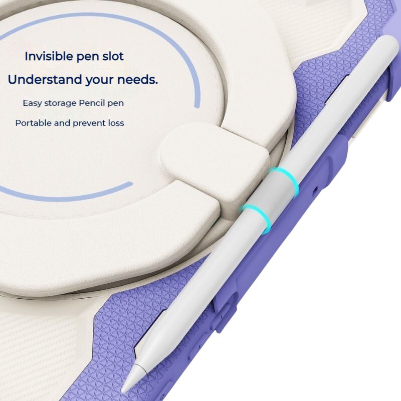 Load image into Gallery viewer, Samsung Galaxy Tab A9 2023 8.7" (SM-X110 / X115) - 360 Degree Fully Wrapped Silicone Shockproof Case With Holder - Polar Tech Australia