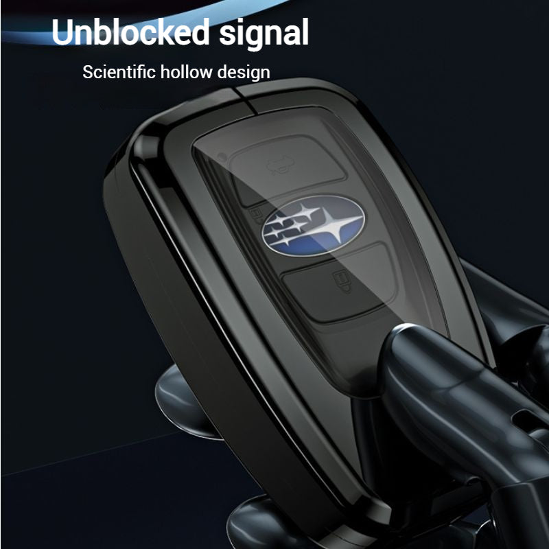 Cargue la imagen en el visor de la galería, Subaru Alloy + TPU Film Protection Car Key Fob Case Cover For Outback, Forester, Impreza, WRX, XV, Crosstrek, Legacy - Polar Tech Australia