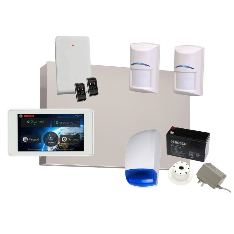 Chargez l'image dans la visionneuse de la galerie, Bosch Alarm System Solution 3000 with 2 Wireless TriTech + 5 Touchscreen - Polar Tech Australia