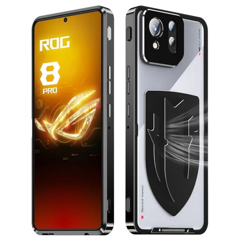 Load image into Gallery viewer, ASUS Rog Phone 8 & 8 Pro - Transparent Cooling Phone Essentials Series Case With Metal Lens Cover - Polar Tech Australia