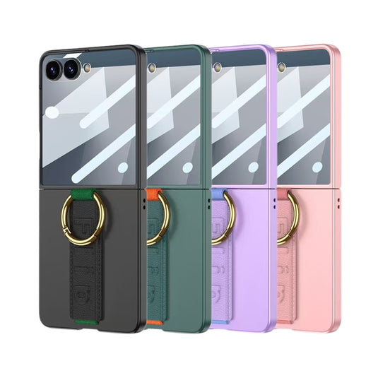 Samsung Galaxy Z Flip7 5G - Integrated Ultrathin Shockproof Phone Case with Ring Wrist Strap - Polar Tech Australia