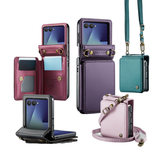 Samsung Galaxy Z Flip7 5G - Card Slots Holder RFID Anti-theft Phone Case - Polar Tech Australia
