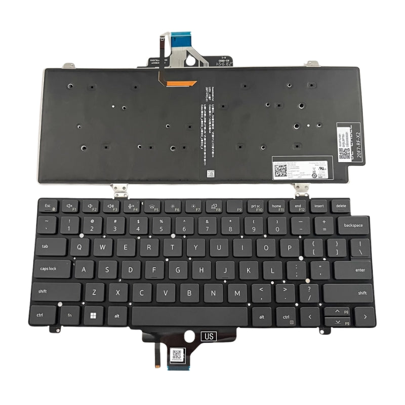 Cargue la imagen en el visor de la galería, Dell Latitude 3440 3450 5420 5421 5430 5431 5440 Series - Laptop Keyboard With Backlit US Layout - Polar Tech Australia