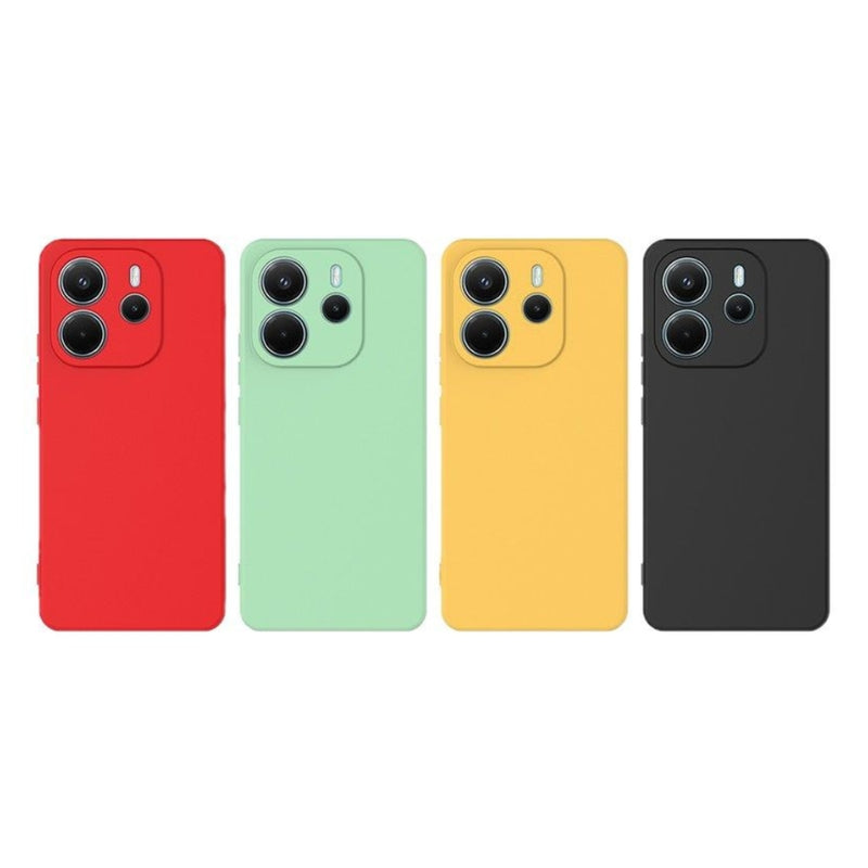 Chargez l'image dans la visionneuse de la galerie, Xiaomi Redmi 12 (4G/5G) / Note 12R - Pure Color Liquid Silicone Shockproof Phone Case - Polar Tech Australia