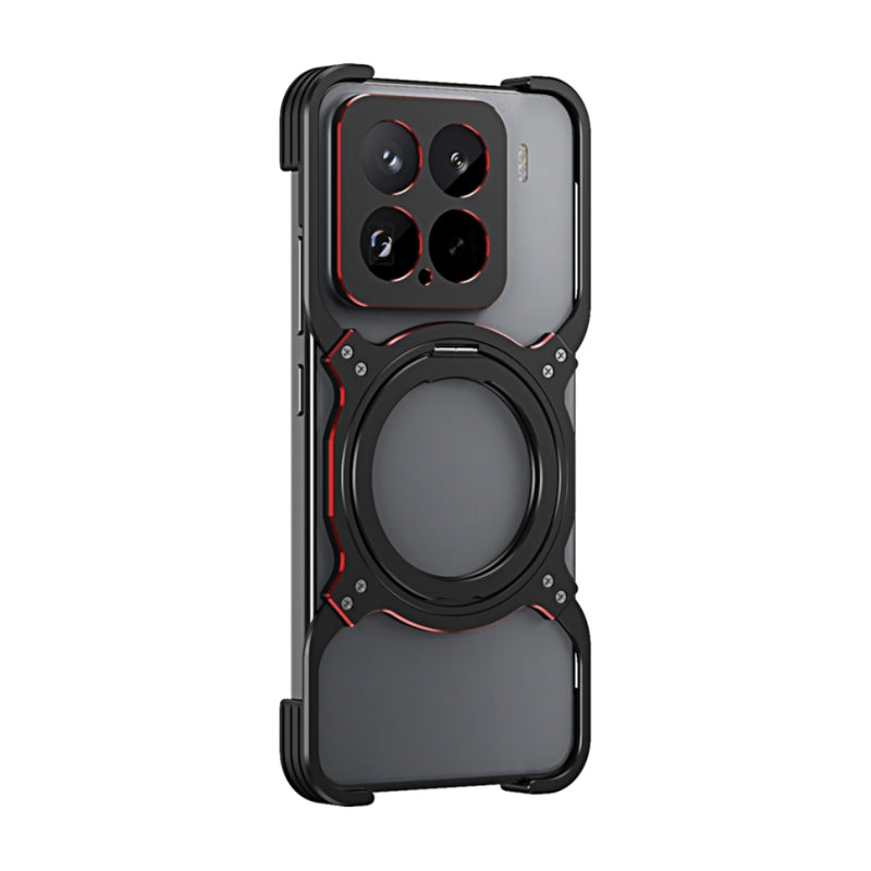 Chargez l'image dans la visionneuse de la galerie, Xiaomi Mi 15 Pro - Mechanical Arm Borderless MagSafe Holder Metal Phone Case - Polar Tech Australia