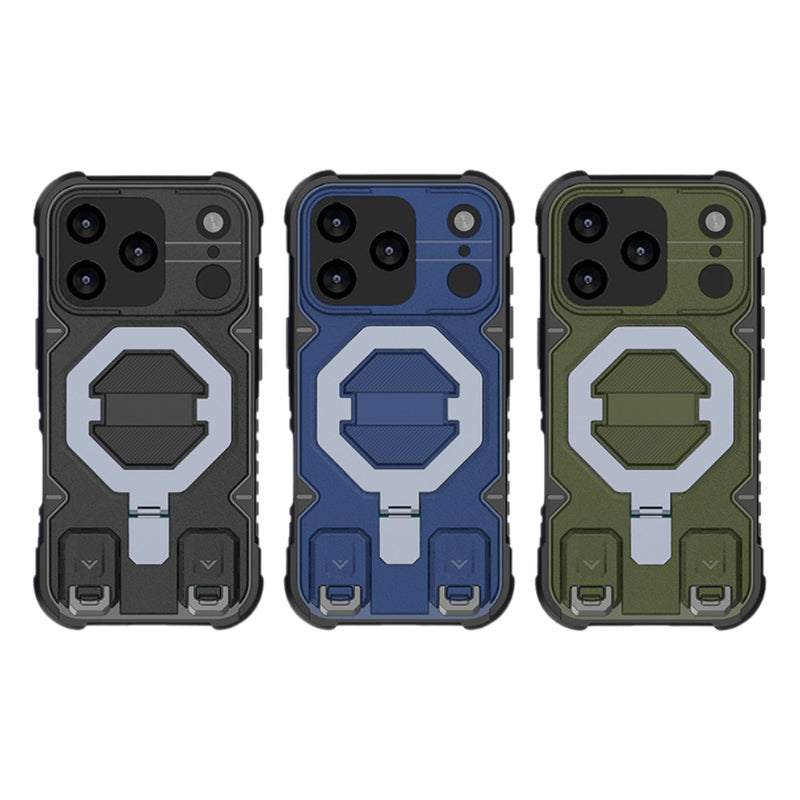 Load image into Gallery viewer, Apple iPhone 17 - Shockproof MagSafe Holder Phone Case with Strap - Polar Tech Australia