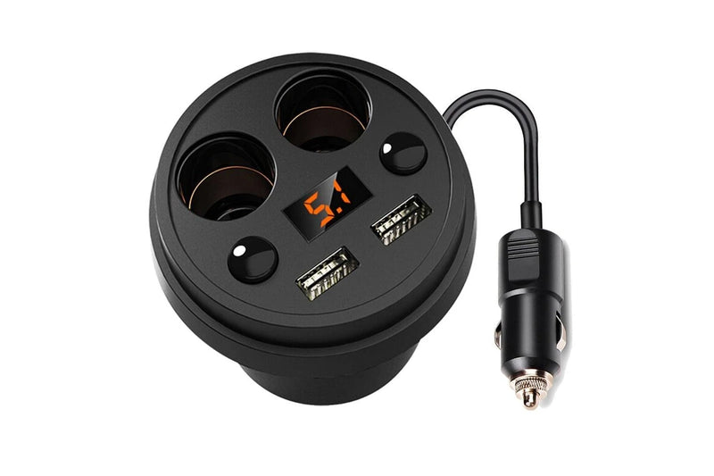 Cargue la imagen en el visor de la galería, 3.1A Dual-USB Coffee Cup Shaped Car Charger