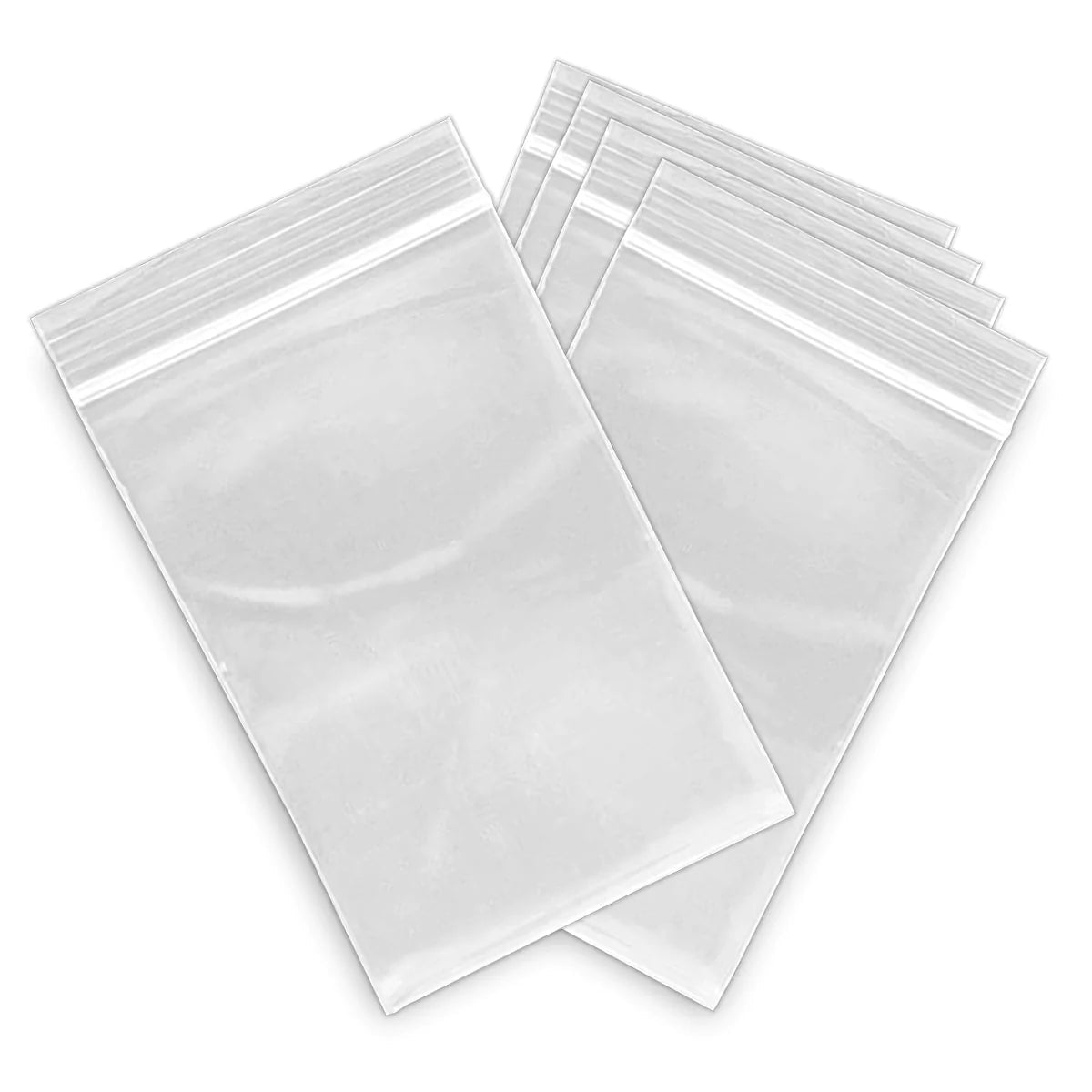 [16cm x 24cm][Heavy Duty] Resealable Reusable Zip Lock ziplock self Se