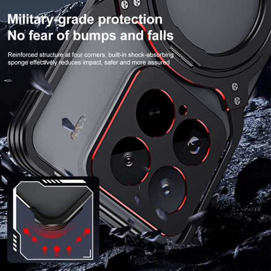 Xiaomi Mi 15 Pro - Mechanical Arm Borderless MagSafe Holder Metal Phone Case - Polar Tech Australia