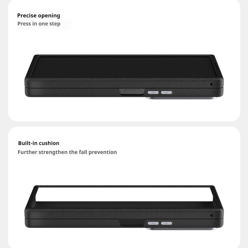 Load image into Gallery viewer, Samsung Galaxy Z Fold 5 (SM-F946) - Carbon Fiber Series 6D Micro Relief MagSafe Phone Case - Polar Tech Australia