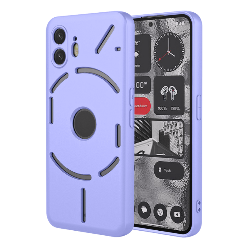 Cargue la imagen en el visor de la galería, Nothing Phone (3a)/Pro Colorful Liquid Silicone Full-Coverage Phone Case - Polar Tech Australia