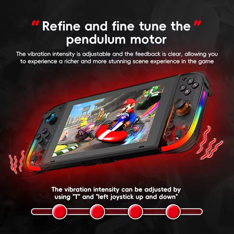 Load image into Gallery viewer, Nintendo Switch JOY-05 Split Controllers TMR Hall Effect Joysticks, 6-Axis Motion & RGB Lighting