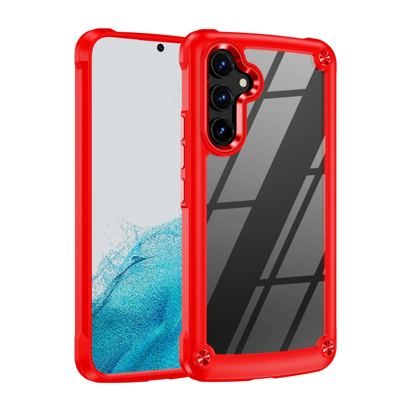 Load image into Gallery viewer, Samsung Galaxy A15 (SM-A155, SM-A156) - TPU+PC 2-in-1 Transparent Shockproof Phone Case - Polar Tech Australia
