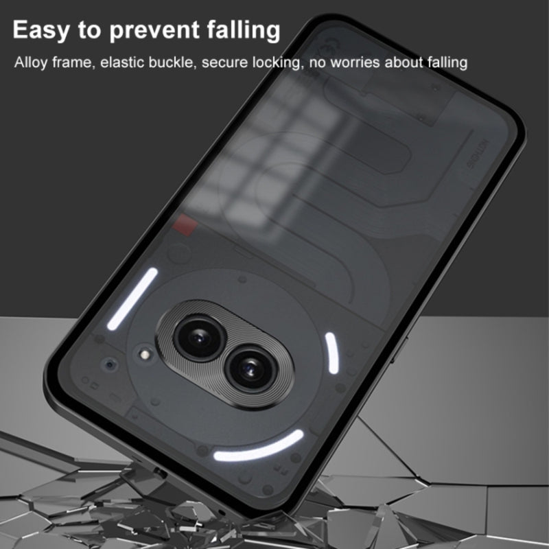 Load image into Gallery viewer, Nothing Phone (2a) - Metal Frame Frosted Magnetic Phone Case - Polar Tech Australia