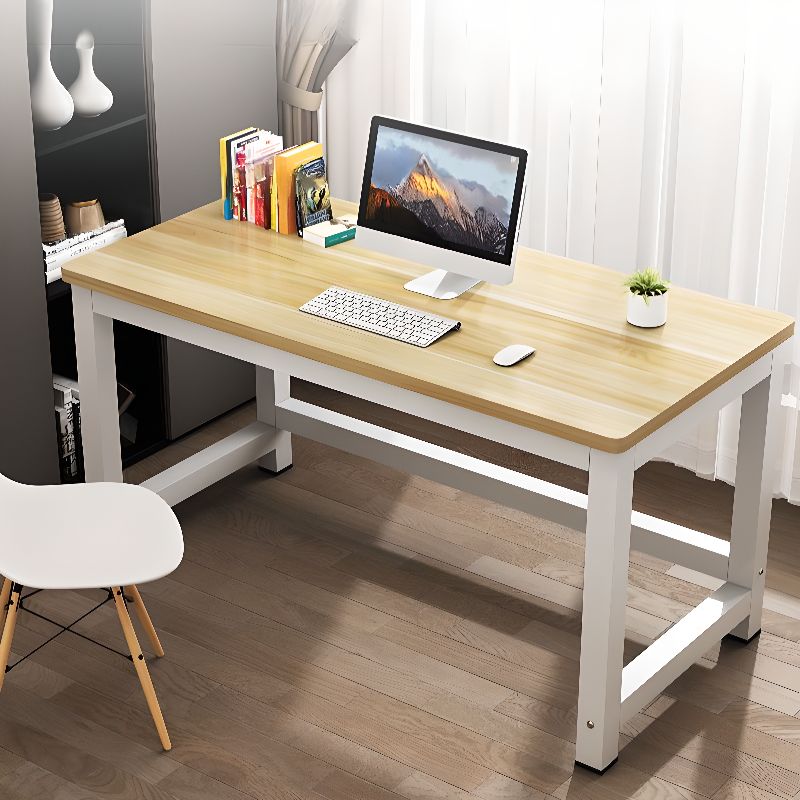 Cargue la imagen en el visor de la galería, Rectangular Modern Simple Wood Style Office Home Computer Study Desk - Polar Tech Australia