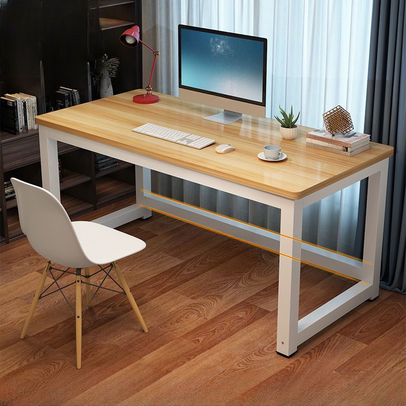 Cargue la imagen en el visor de la galería, Rectangular Modern Simple Wood Style Office Home Computer Study Desk - Polar Tech Australia