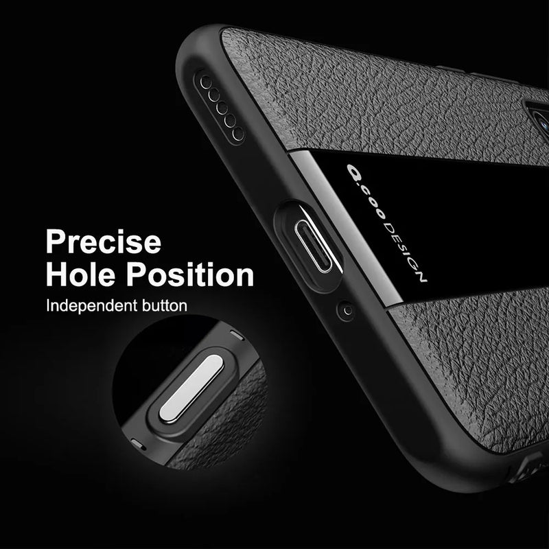 Cargue la imagen en el visor de la galería, OPPO Find X5/Pro - Luxurious Litchi-Texture Silicone Protective Case - Polar Tech Australia