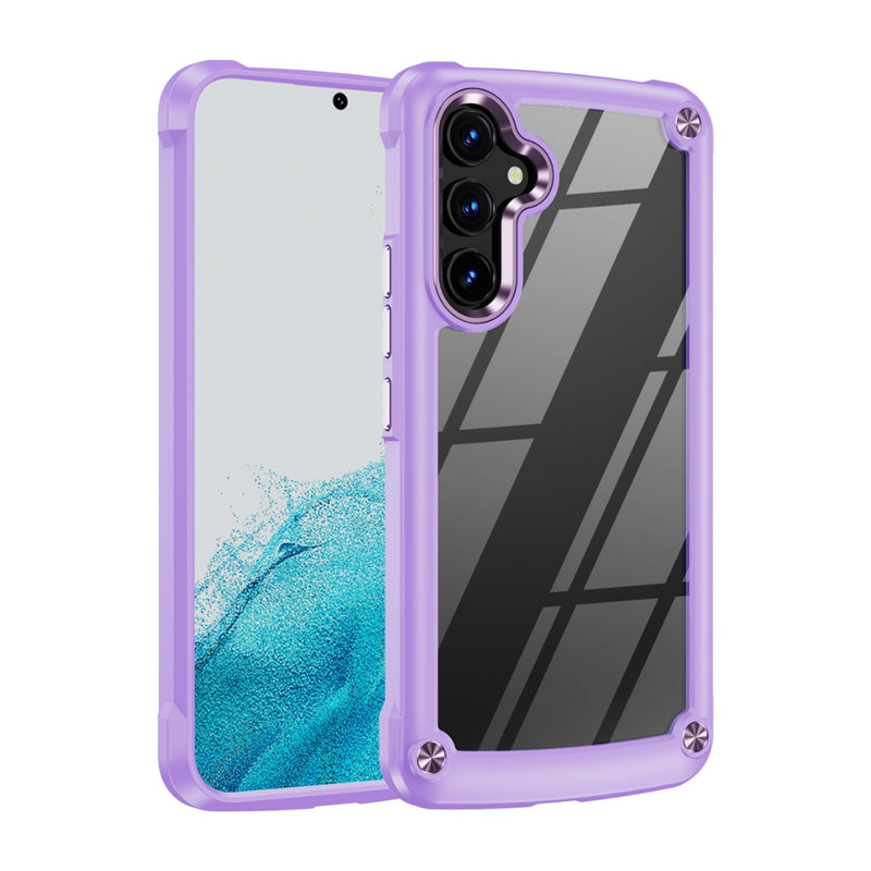 Load image into Gallery viewer, Samsung Galaxy A15 (SM-A155, SM-A156) - TPU+PC 2-in-1 Transparent Shockproof Phone Case - Polar Tech Australia