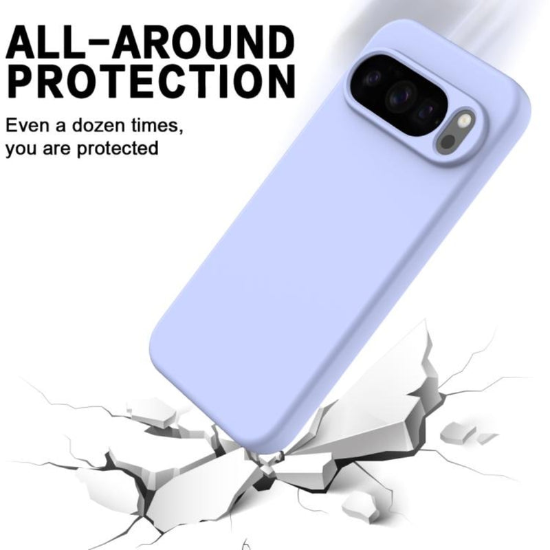 Cargue la imagen en el visor de la galería, Google Pixel 10 Pro XL - Pure Color Liquid Silicone Shockproof Phone Case - Polar Tech Australia
