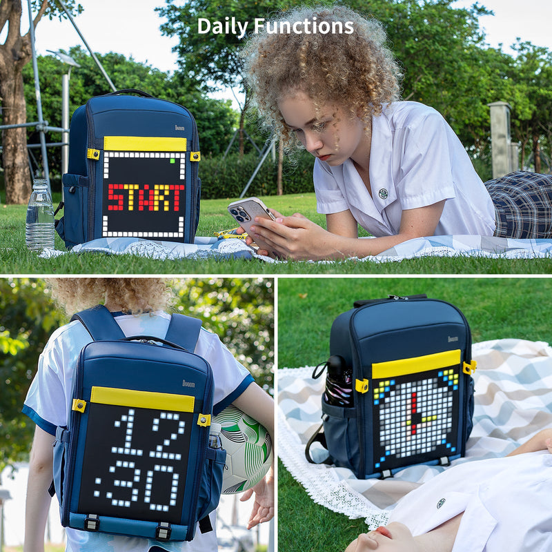 Cargue la imagen en el visor de la galería, Divoom Backpack-S Pixel Art LED Backpack Perfect Gift - Polar Tech Australia