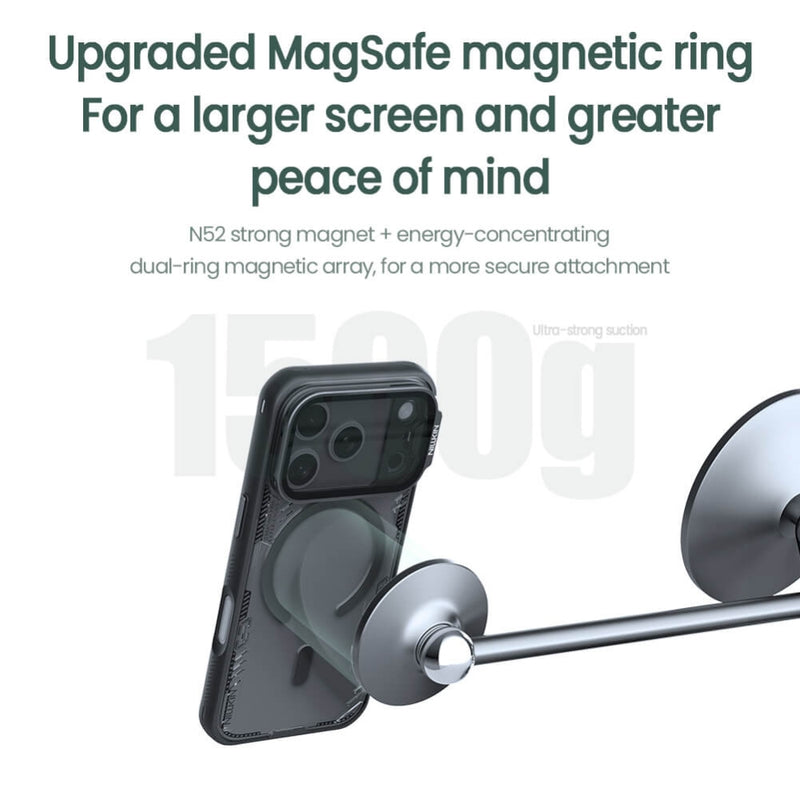 Chargez l'image dans la visionneuse de la galerie, Apple iPhone 18 Pro Max - Nillkin Iceblade Prop Frame version Magnetic Camera protective cover case