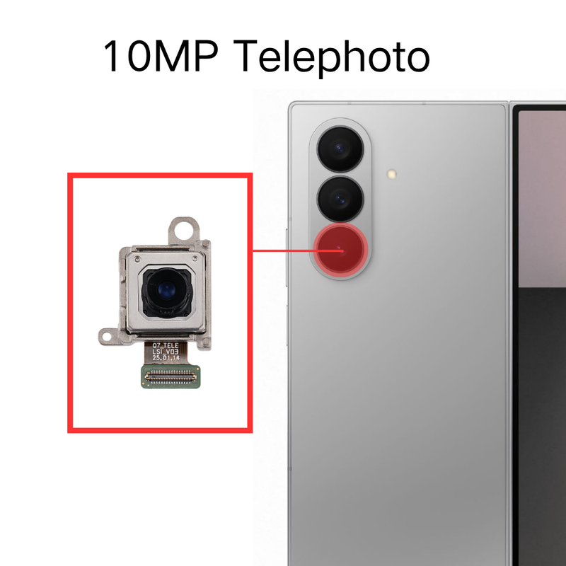 Cargue la imagen en el visor de la galería, Samsung Galaxy Z Fold 7 5G (SM-F966) - Back Rear Camera Replacement Glass Lens - Polar Tech Australia