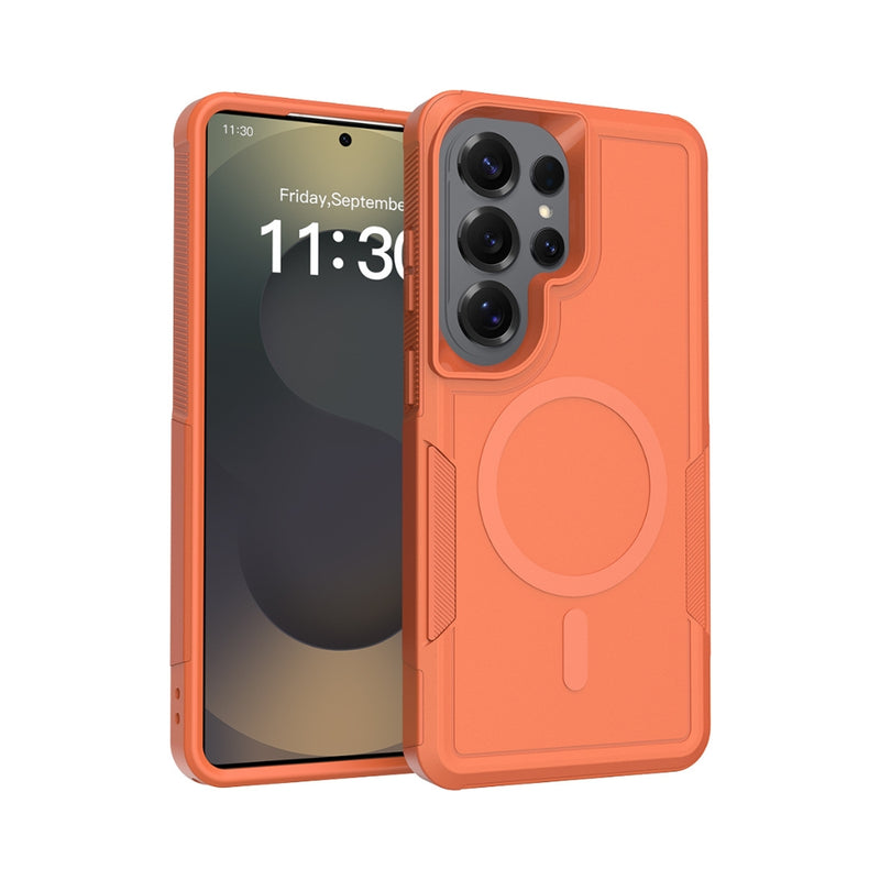 Cargue la imagen en el visor de la galería, Samsung Galaxy S26 / S26 Plus / S26 Ultra - PC + TPU 2-in-1 Magnetic Shockproof Protective Case