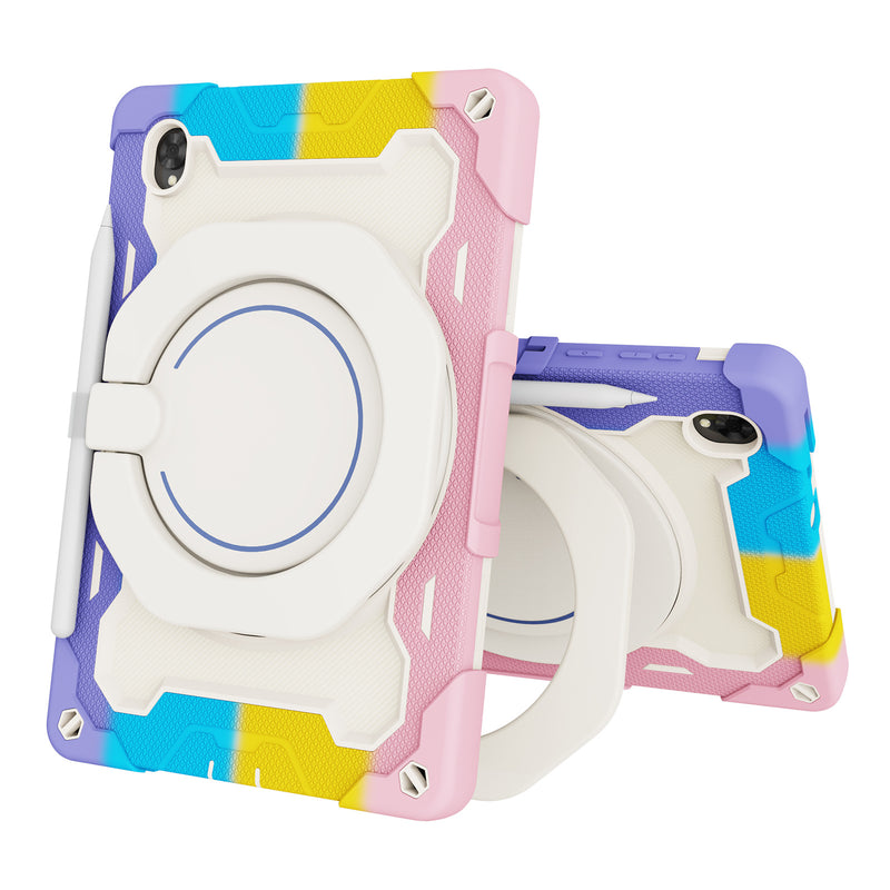 Chargez l'image dans la visionneuse de la galerie, Lenovo Tab M11/K11 11.0" inch 2024 - Silicone + PC Heavy Duty Series Case With 360° Rotating Stand - Polar Tech Australia