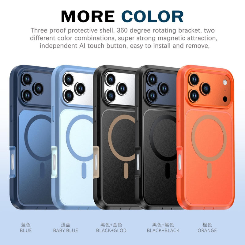 Load image into Gallery viewer, Apple iPhone 18 Pro Max - Silicone Magnetic Anti-drop Protective Phone Case