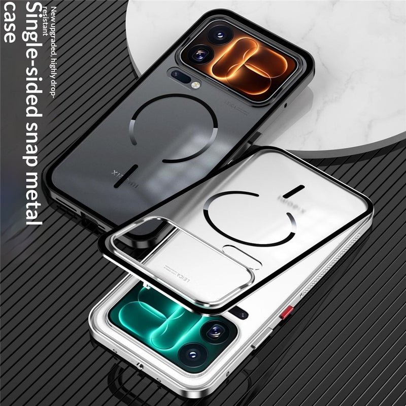 Cargue la imagen en el visor de la galería, Xiaomi 18 Pro Max - Magnetic Aluminium Alloy Matte Phone Case
