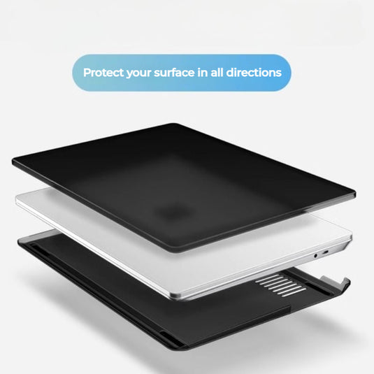 Microsoft Surface Laptop 7 (2036) 13.8" - Transparent & Matte Shockproof Heavy Duty Tough Case Cover - i-Station Mobile Phone & Electronic Device Repair and Accessories