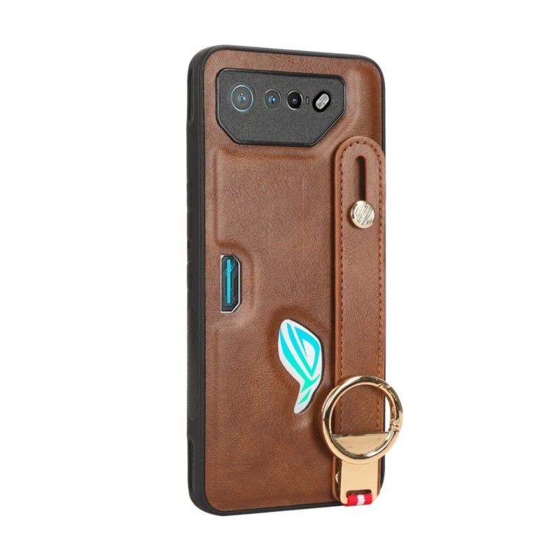 Cargue la imagen en el visor de la galería, Asus ROG Phone 5 - Wristband Leather Back Phone Case - Polar Tech Australia