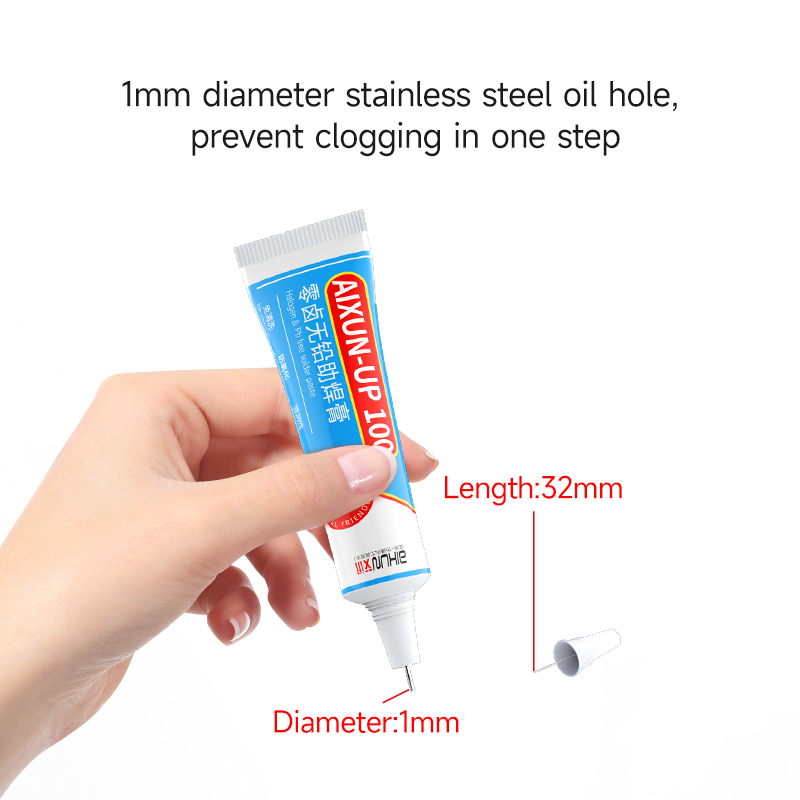 Load image into Gallery viewer, AiXun UP100 Zero Halogen Lead-Free Soldering Flux – 10ML - Polar Tech Australia