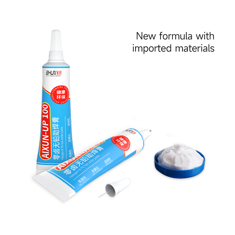 Load image into Gallery viewer, AiXun UP100 Zero Halogen Lead-Free Soldering Flux – 10ML - Polar Tech Australia