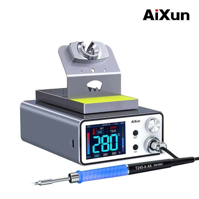 Chargez l'image dans la visionneuse de la galerie, AiXun T3AS 200W All-in-One Soldering Station – High-Power Precision Soldering - Polar Tech Australia