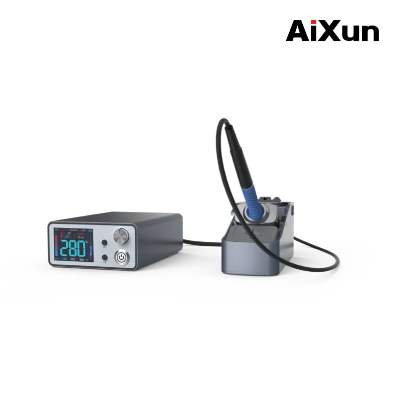 Chargez l'image dans la visionneuse de la galerie, AiXun T3B 96W Micro Soldering Station for DIY Hobbyists – Precision, Efficiency, and Smart Technology - Polar Tech Australia