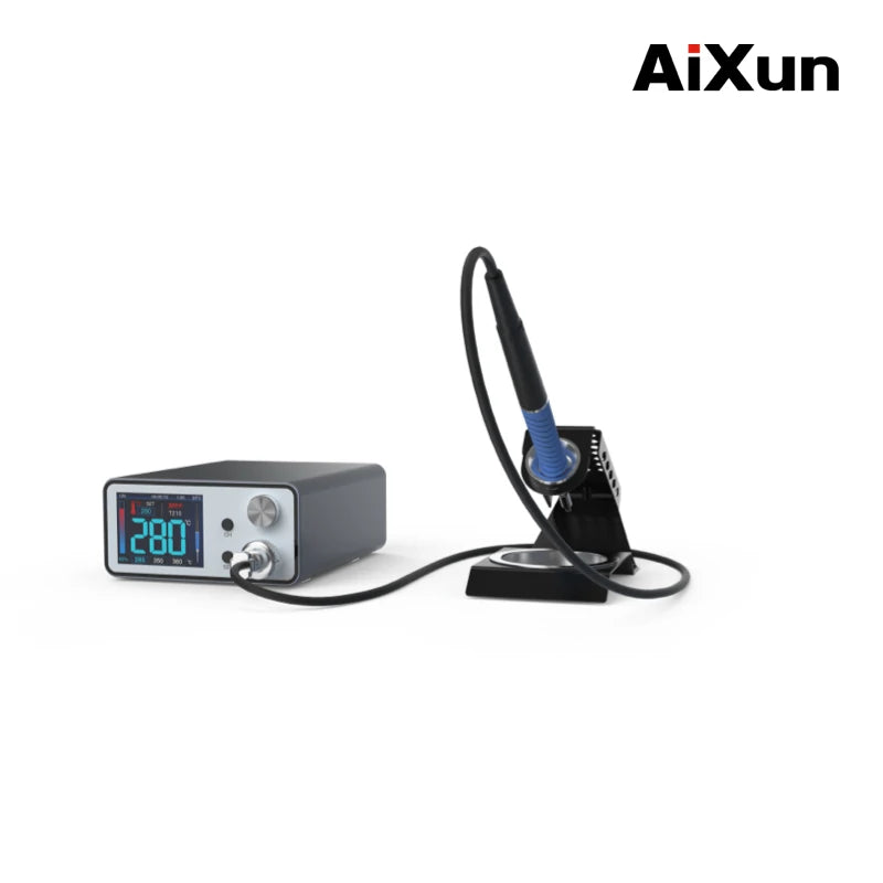 Cargue la imagen en el visor de la galería, AiXun T3A 200W Temperature Controlled Quick Soldering Station – Precision, Speed, and Efficiency - Polar Tech Australia