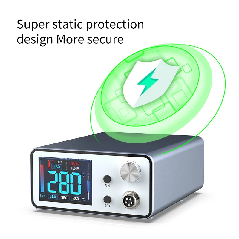 Cargue la imagen en el visor de la galería, AiXun T3A 200W Temperature Controlled Quick Soldering Station – Precision, Speed, and Efficiency - Polar Tech Australia