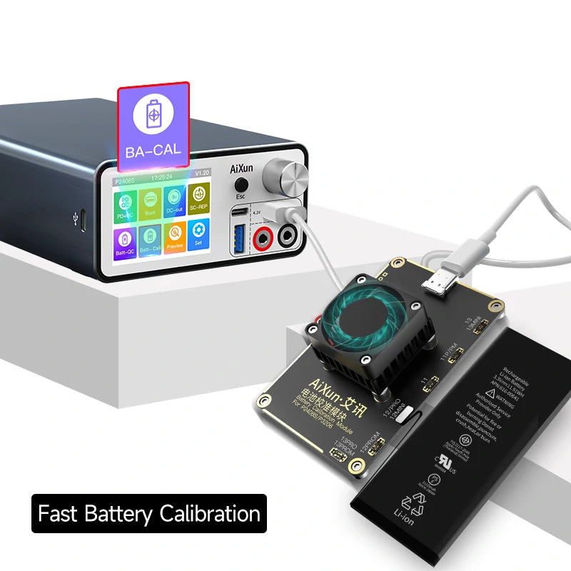 Load image into Gallery viewer, AiXun P2408S Intelligent Regulated 24V DC Power Supply – Ideal for Mobile Repair - Polar Tech Australia