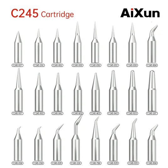 AiXun C245 Customized Soldering Iron Tips – High-Precision Cartridge for Professional Soldering - Polar Tech Australia