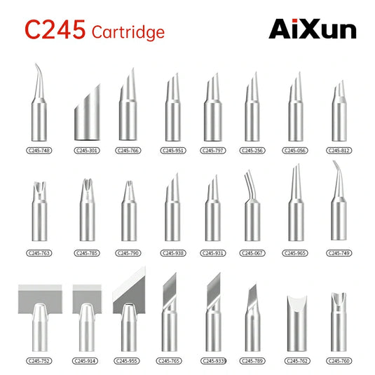 AiXun C245 Customized Soldering Iron Tips – High-Precision Cartridge for Professional Soldering - Polar Tech Australia