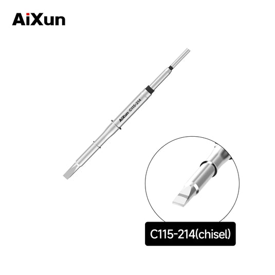 AiXun C115 Customized Soldering Iron Tips – Multi-Type Cartridge for Nano Precision Electronics Repair - Polar Tech Australia