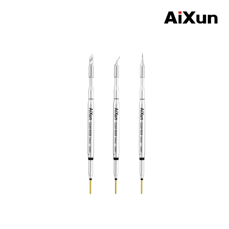 Load image into Gallery viewer, AiXun C210 Replacement Soldering Iron Tips – High-Precision Micro Soldering for SMD Rework - Polar Tech Australia