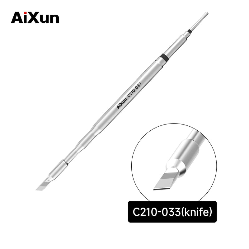 Load image into Gallery viewer, AiXun C210 Replacement Soldering Iron Tips – High-Precision Micro Soldering for SMD Rework - Polar Tech Australia