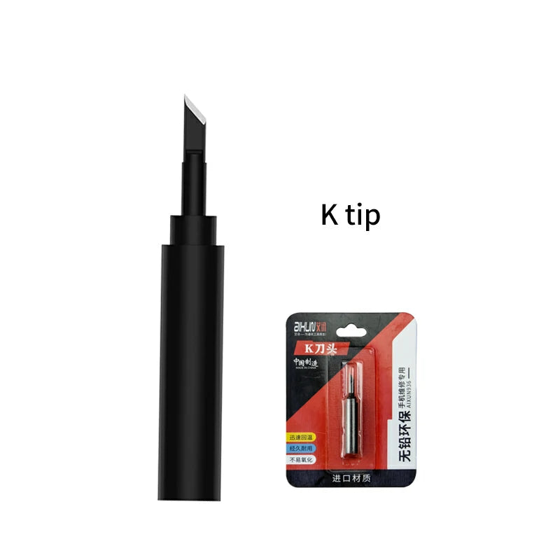 Cargue la imagen en el visor de la galería, AiXun 936 High-Level Lead-Free Soldering Iron Tips for T3A Soldering Station - Polar Tech Australia