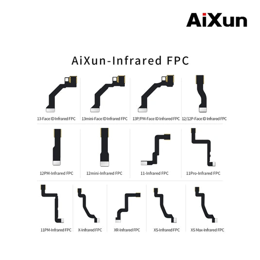 AiXun Infrared Flex Cable FPC – Face ID Dot Projector Repair for iPhone X-13 Series - Polar Tech Australia